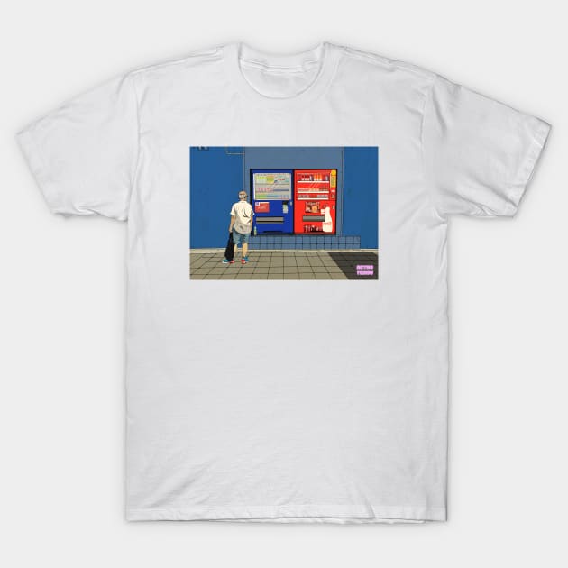 Just Looking T-Shirt by Retro Tengu